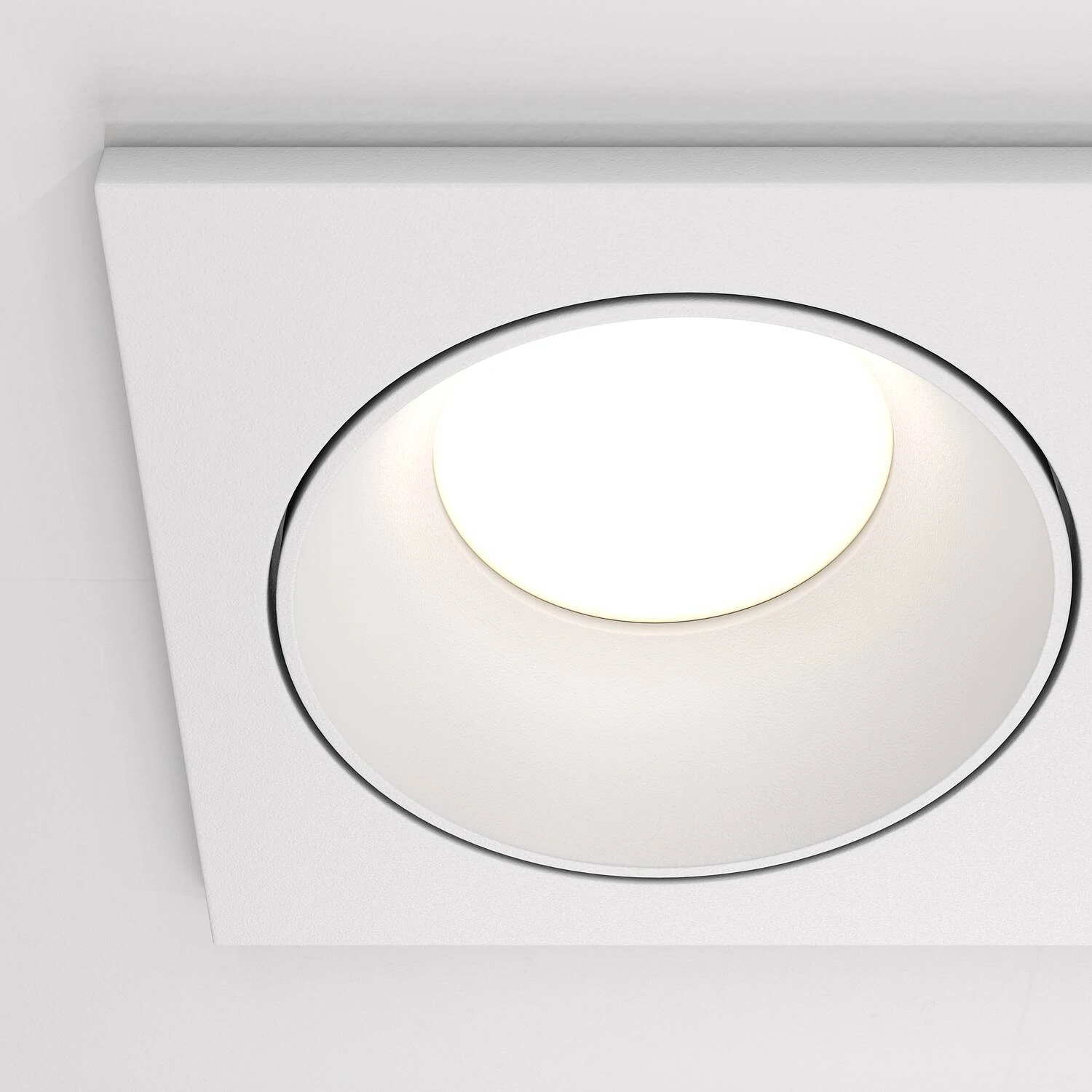 Встраиваемый светильник Downlight Zoom, 2xGU10 Белый (Maytoni Technical, DL033-2-02W) - Amppa.ru