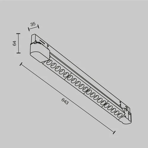 Трековый светильник Трехфазная трековая система TRINITY Points, LED 20W, 4000K, Черный (Maytoni Technical, TR195-3-20W4K-M-B) - Amppa.ru