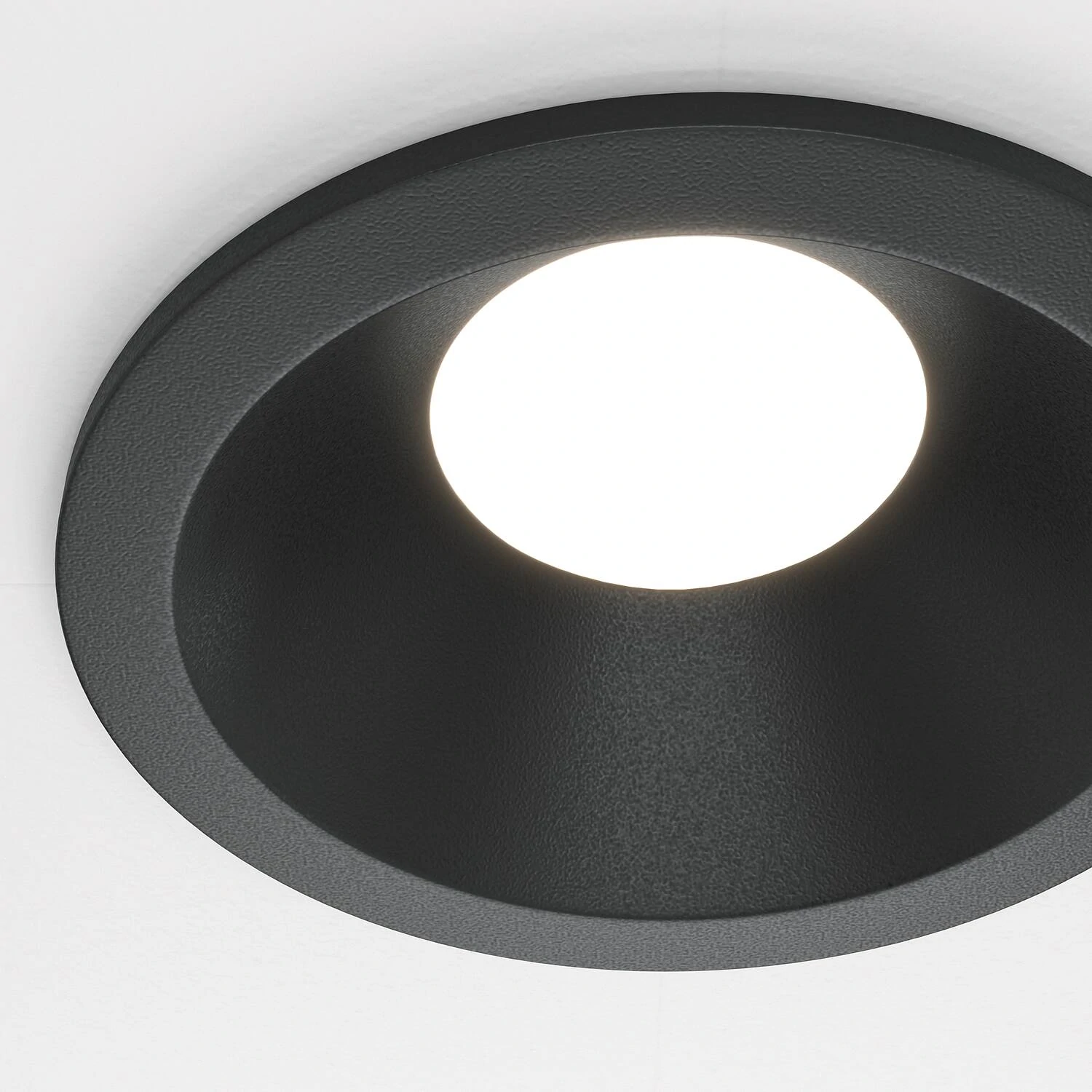 Встраиваемый светильник Downlight Zoom, 1xGU10 Черный (Maytoni Technical, DL032-2-01B) - Amppa.ru