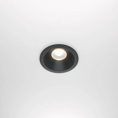 Встраиваемый светильник Downlight Zoom, LED 12W, 3000K, Черный (Maytoni Technical, DL034-2-L12B) - Amppa.ru