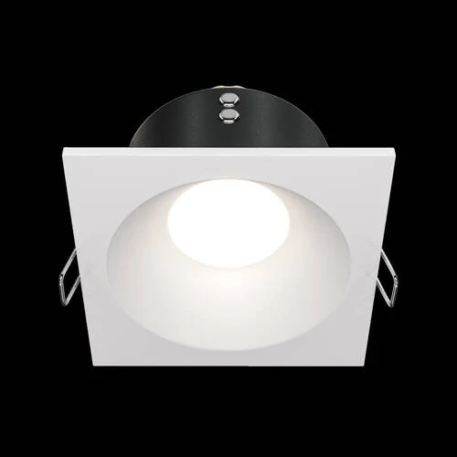 Встраиваемый светильник Downlight Zoom, 1xGU10 Белый (Maytoni Technical, DL033-2-01W) - Amppa.ru