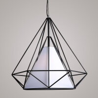 Подвесной светильник The Diamond Chandelier Kevin Reilly 1 D28 Черный (ImperiumLoft, 101516-26)