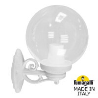 Светильник уличный настенный Fumagalli Bisso/G250 G25.131.000.WXE27, Белый и Прозрачный