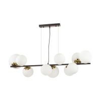 Люстра Melona Moderni, 10xE14, Черный; Бронзовый (Lumion, 6508/10)