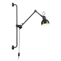 Настенный Светильник На Кронштейне Arta Modern, 1xE14, Черный (Odeon Light, 4125/1wa)