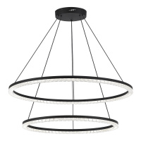 SL1018.403.02 Светильник подвесной ST-Luce черный/прозрачный LED 1*96W 4000K EUCLIDICS