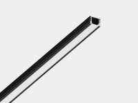 Профиль алюминиевый SWG, накладной, черный, SF-1612-BL (00-00020194, SWG Standard)