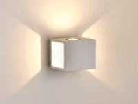 Светильник настенный JY KUB белый, LW-A0100A-WH-WW, 714 (00-00002796, DesignLed)