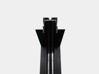 Угловой коннектор настенно-потолочный для серии SY , Черный , SY-601901-RC-CN-2, 800 (00-00005796, SWG PRO)